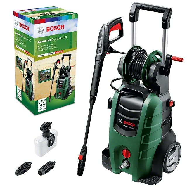 Bosch AdvancedAquatak 140 pressure washer, product photograph