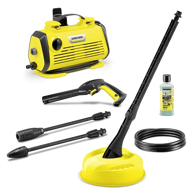 Kärcher K 3 Horizontal Plus Home pressure washer, product photograph