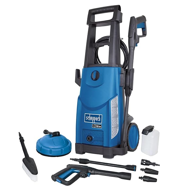 Scheppach HCE2600 pressure washer, product photograph